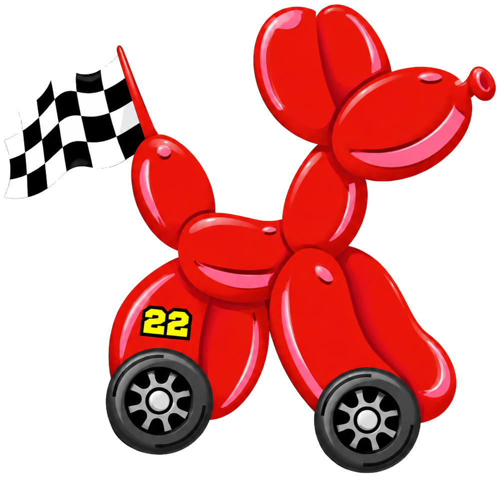 Party Props & Prints balloon dog logo